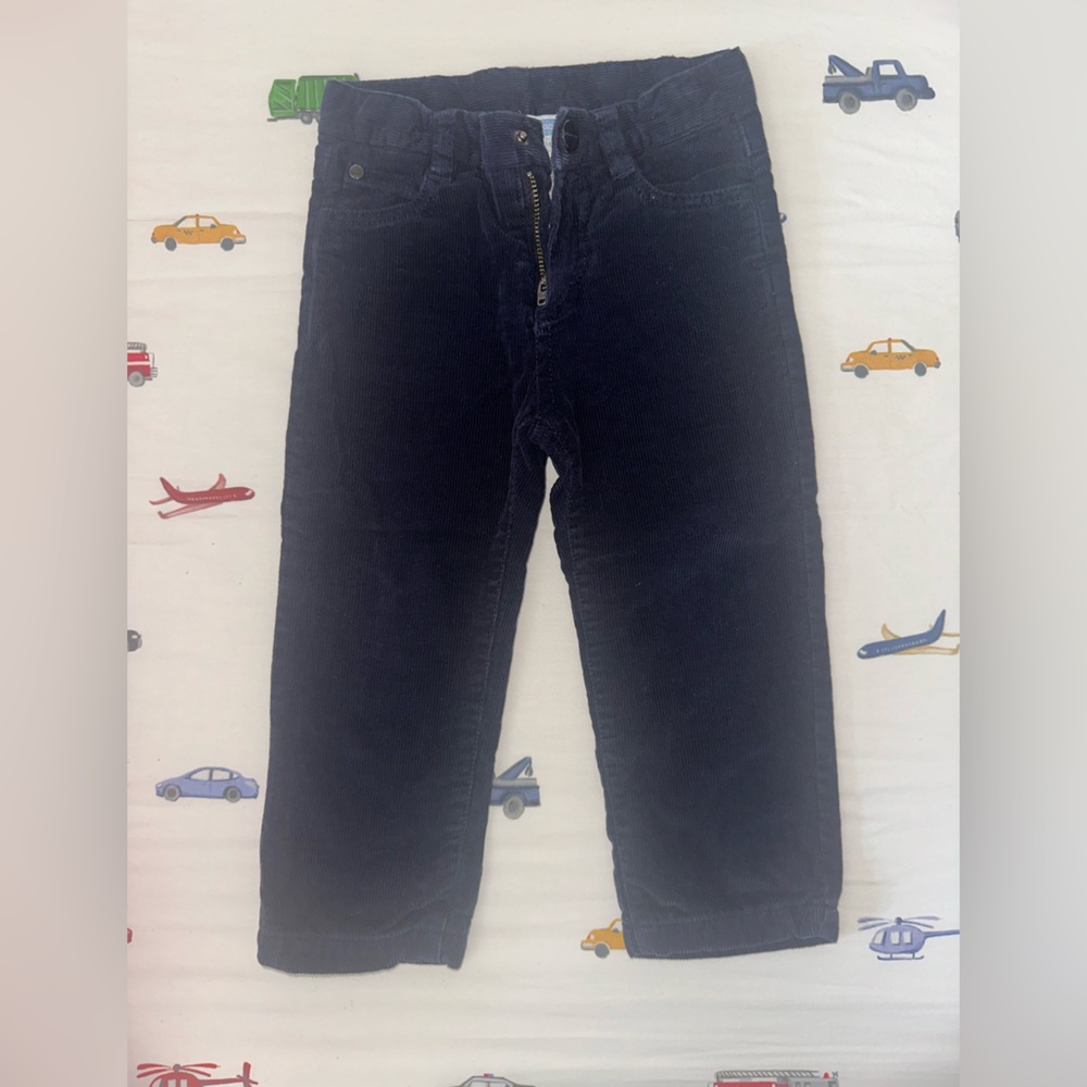 Jacadi Navy Corduroy Pants